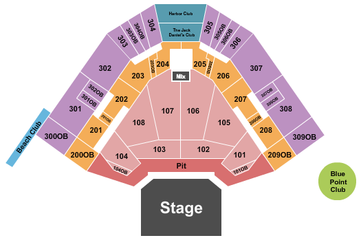 Hartford HealthCare Amphitheater Seating Chart